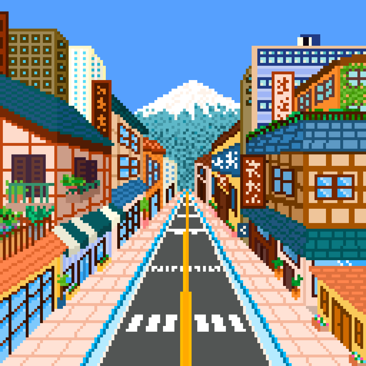 BETWEEN THE MOUNTAINS